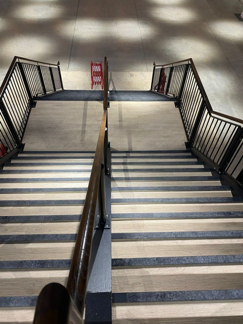 Glossop Town Hall - Stairs